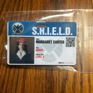 Peggy Carter ID Costume Prop. Marvel MCU